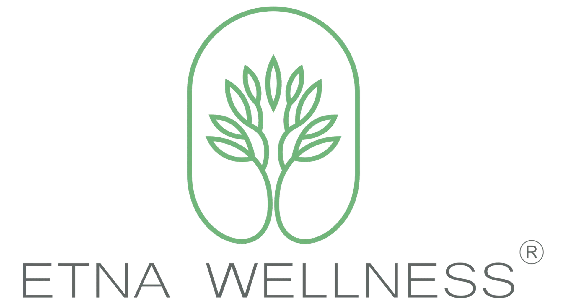 Confronto tra vecchio logo e nuovo logo Etna Wellness dopo il rebranding