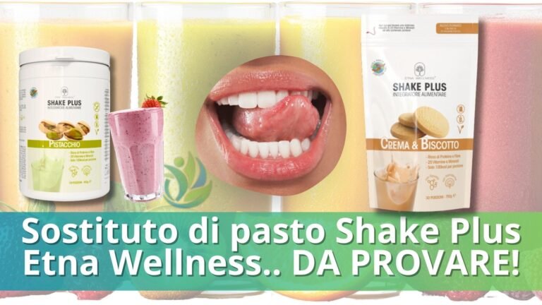 Sostituto di Pasto Shake Plus ETNA WELLNESS