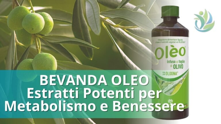 Oleo bevanda Etna Wellness integratore liquido foglie d'olivo con Olixina